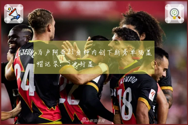 马卢阿奇21分钟内创下新秀单场盖帽记录：5次封盖